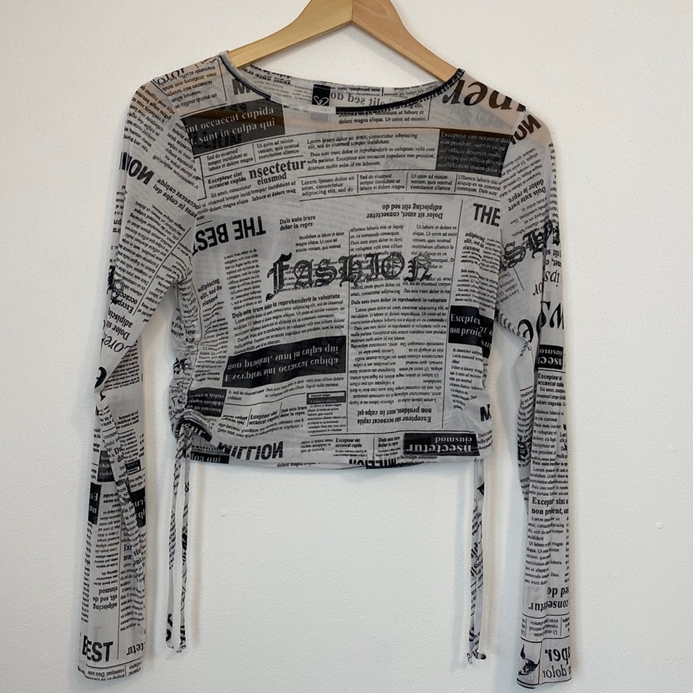 Women Transparent Top-M